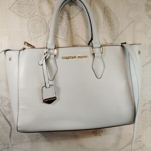 Christian Siriano White Tote Bag